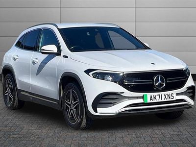 Used Mercedes EQA350 AMG line 214 kW (292 HP) 2021 Digital white SUV