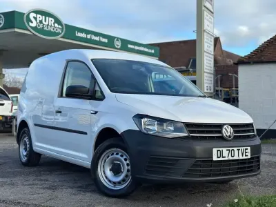 Usado VW Caddy Startline 102 CV (75 kW) 2020 Blanco Monovolumen