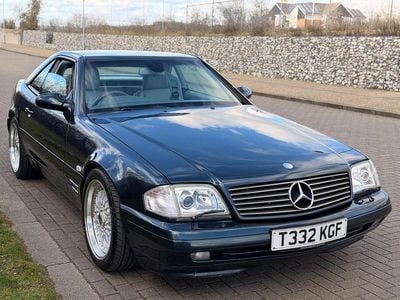 Used Mercedes SL320 1999 Blue Cabriolet