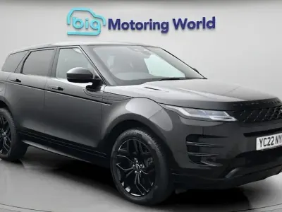 Used Land Rover Range Rover evoque SE Dynamic 253 HP (186 kW) 2022 Black SUV