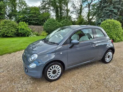 Used Fiat 500 Lounge 69 HP (50 kW) 2019 Grey Hatchback