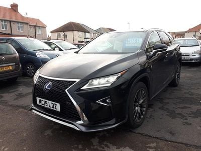 Used Lexus RX450h Sport Line 308 HP (226 kW) 2019 Black SUV
