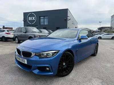 Used BMW 430 M Sport 258 HP (189 kW) 2018 Blue Coupe