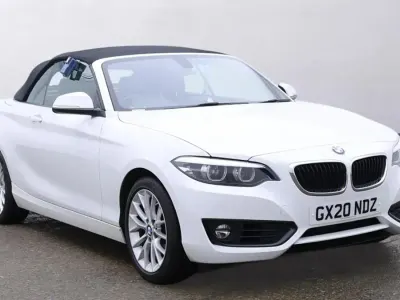 Used BMW 218 Comfort Edition 2020 White Cabriolet