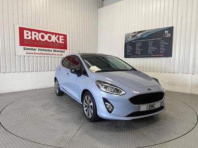 Used Ford Fiesta Trend 95 HP (69 kW) 2021 Blue Hatchback