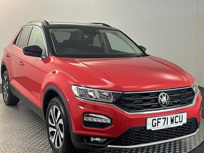 Red Used 2021 VW T-Roc Active SUV | £16,775 (Fair price)
