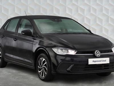 Black Used 2023 VW Polo Life Hatchback | £15,593 (Fair price)