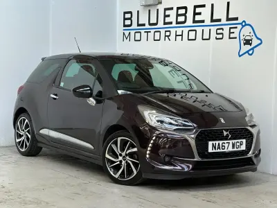 Używany DS Automobiles DS3 Prestige 2018 Purpurowy Hatchback