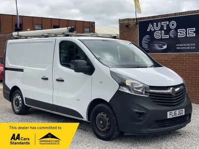 Used Vauxhall Vivaro S 2016 White
