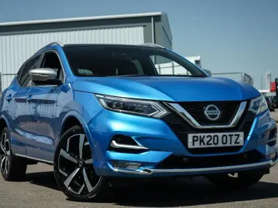 Used Nissan Qashqai Tekna+ 138 HP (101 kW) 2020 Blue SUV