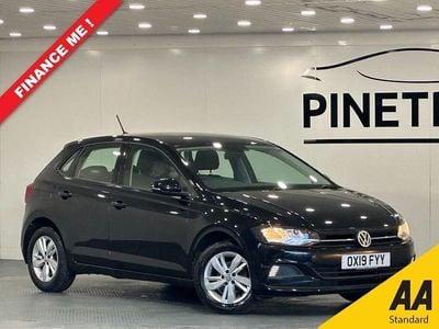 Used VW Polo Edition 65 HP (47 kW) 2019 Black Hatchback