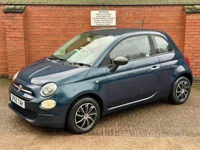 Used Fiat 500 Pop 69 HP (50 kW) 2016 Blue Hatchback