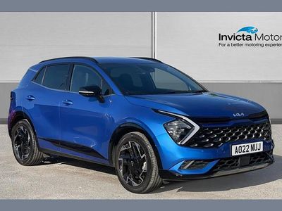 Used Kia Sportage GT-Line 148 HP (108 kW) 2022 Blue SUV