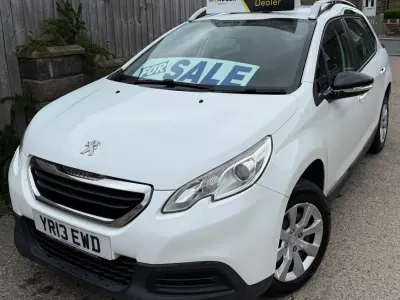 Begagnad Peugeot 2008 Access 82 HK (60 kW) 2013 Vit SUV