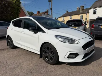 Used Ford Fiesta ST-Line X 2019 White Hatchback