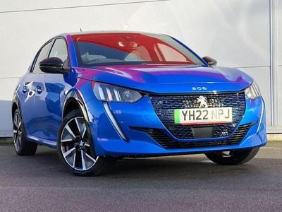 Blue Used 2022 Peugeot e-208 GTi Hatchback | £13,495 (Fair price)