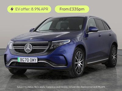 Used Mercedes EQC400 AMG line 300 kW (408 HP) 2020 Blue SUV