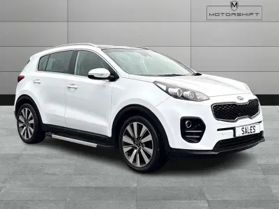 Begagnad Kia Sportage 115 HK (84 kW) 2018 Vit SUV