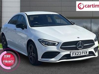 Used Mercedes CLA250e AMG Line Premium 2023 White Sedan