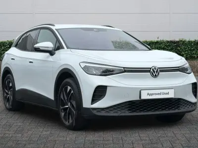 New VW ID.4 Pure 125 kW (170 HP) 2026 Glacier white SUV