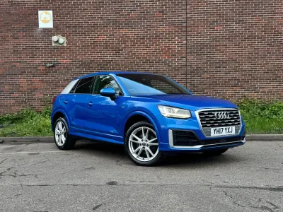 Used Audi Q2 S-Line 150 HP (110 kW) 2017 Blue SUV
