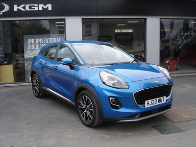 Used Ford Puma Titanium 125 HP (91 kW) 2023 Blue SUV