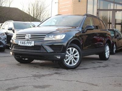 Black Used 2016 VW Touareg SUV | £9,885 (Good price)