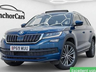 Used Skoda Kodiaq LAURIN & KLEMENT 190 HP (139 kW) 2020 Blue SUV