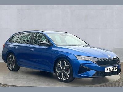 Used Skoda Octavia vRS 265 HP (194 kW) 2025 Blue Estate
