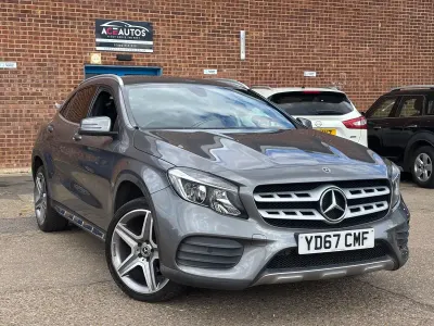Used Mercedes GLA200 AMG line 136 HP (100 kW) 2018 Grey SUV