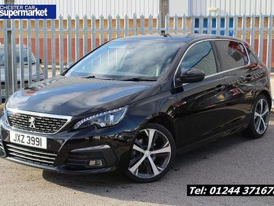 Używany Peugeot 308 GT-line 130 KM (95 kW) 2019 Czarny Hatchback