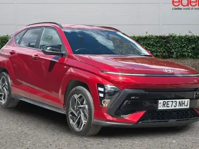 Used Hyundai Kona N Line 141 HP (103 kW) 2023 Red SUV