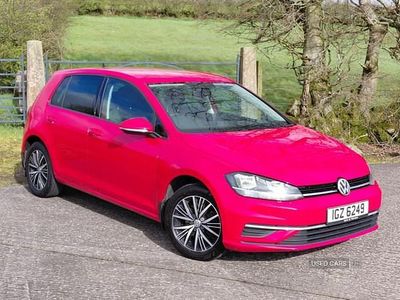 Used VW Golf VII SE 2018 Red Hatchback