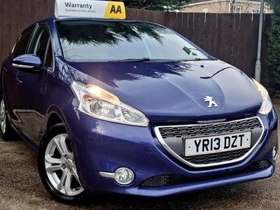 Blue Used 2013 Peugeot 208 Allure Hatchback | £3,150 (Fair price)