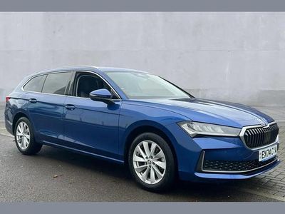 Blue Used 2025 Skoda Superb SE Technology Estate | £25,550 (Fair price)