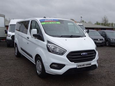 used Ford Transit Custom KOMBI TREND MPV L2 LWB (9 SEATER) 320 ECOBLUE - AIR CON - FSH