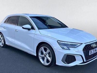Used Audi A3 S-Line 150 HP (110 kW) 2023 White Sedan