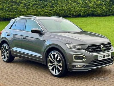 Grey Used 2019 VW T-Roc R-line SUV | £17,750 (A bit pricey)