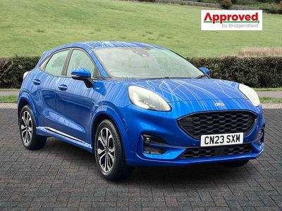 Blue Used 2023 Ford Puma ST-Line Hatchback | £17,350 (Fair price)