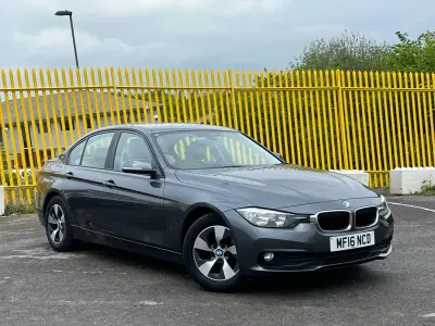 Begagnad BMW 320 Efficient Dynamics 2016 Grå Sedan