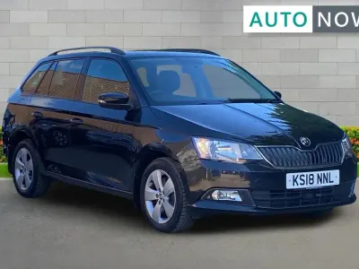 Used Skoda Fabia SE 108 HP (79 kW) 2018 Black Estate
