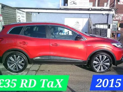 Usado Renault Kadjar Bose Edition 130 HP (95 kW) 2015 Vermelho SUV