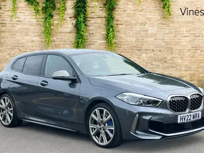 Used BMW M135 Shadowline 302 HP (222 kW) 2022 Grey Hatchback