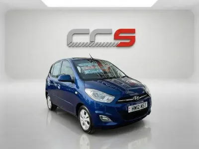 Used Hyundai i10 Active 85 HP (62 kW) 2012 Blue Hatchback