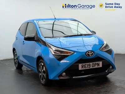 Used Toyota Aygo Trend 2019 Blue Hatchback