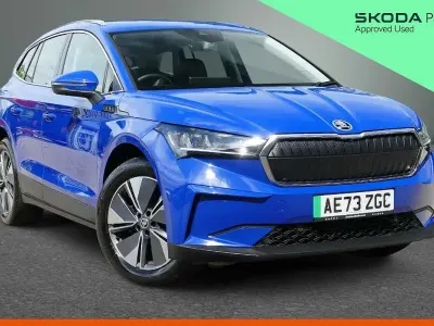 Used Skoda Enyaq iV ecoSuite 150 kW (204 HP) 2023 Blue SUV