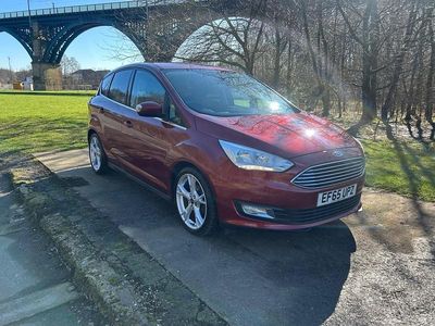 Second-hand Ford C-MAX Titanium 120 CP (88 kW) 2015 Roșu Monovolum