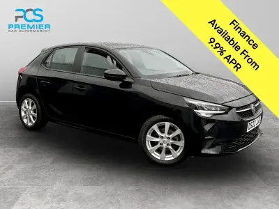 Used Vauxhall Corsa Edition 75 HP (55 kW) 2022 Black Hatchback