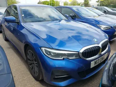 Usado BMW 320 M Sport 184 CV (135 kW) 2020 Azul Berlina