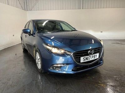 Used Mazda 3 150 HP (110 kW) 2017 Blue Hatchback